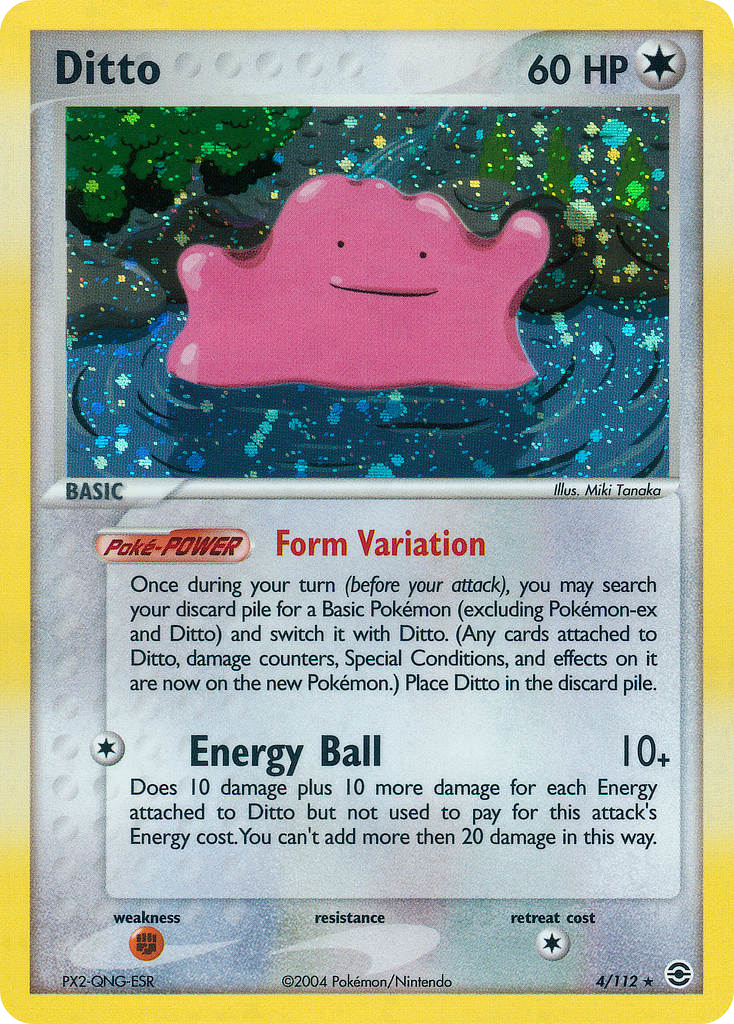 Ditto — FireRed & LeafGreen #4/112