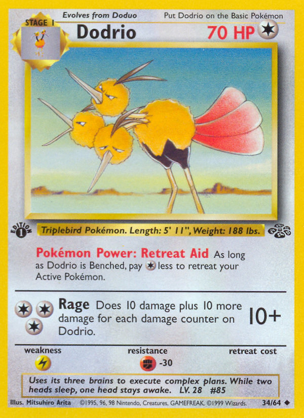 Dodrio — Jungle #34/64