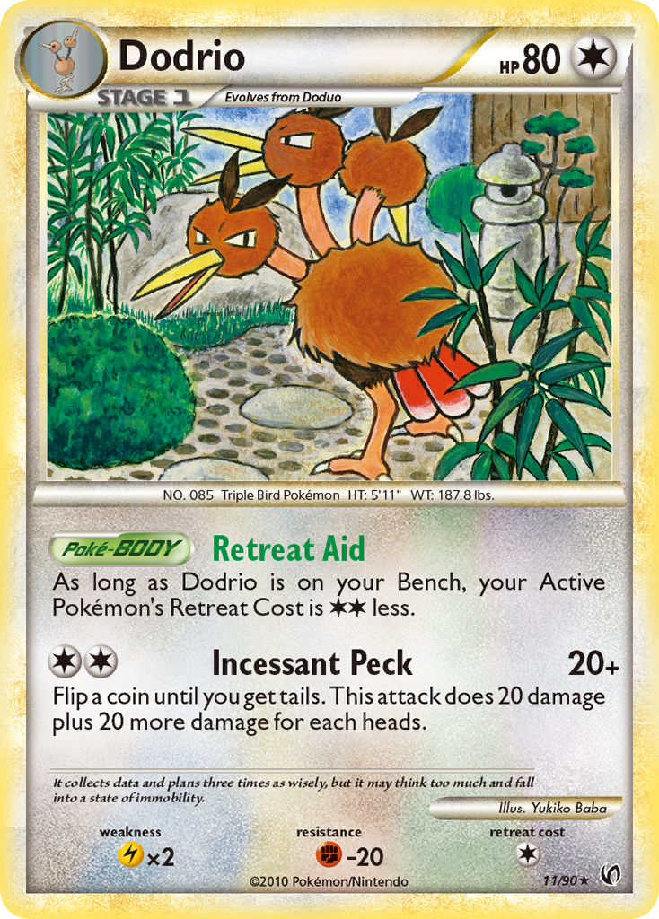 Dodrio — Undaunted #11/90