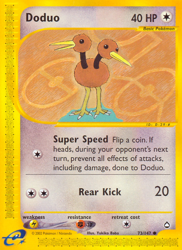 Doduo — Aquapolis #073/147