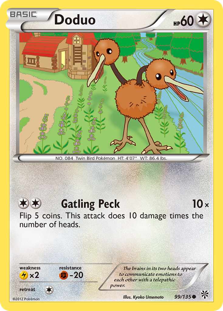 Doduo — Plasma Storm #99/135