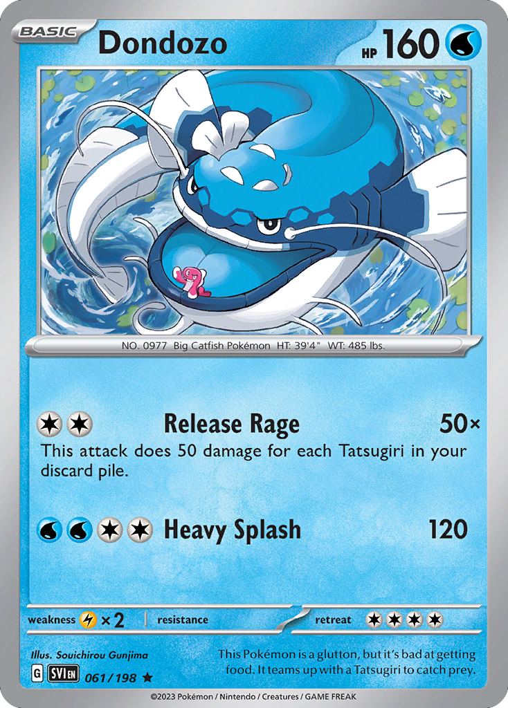Dondozo — SV01: Scarlet & Violet Base Set #061/198