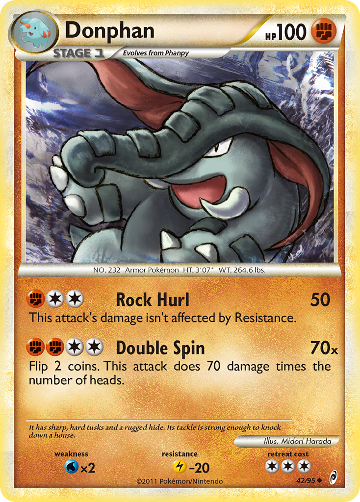 Donphan — Call of Legends #42/95