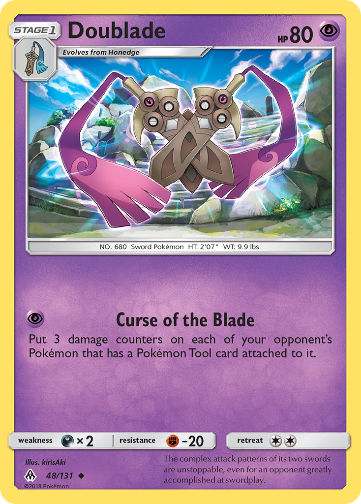 Doublade — SM - Forbidden Light #48/131