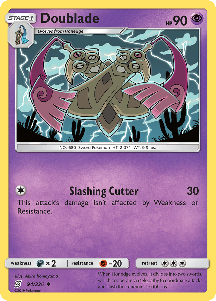 Doublade — SM - Unified Minds #94/236