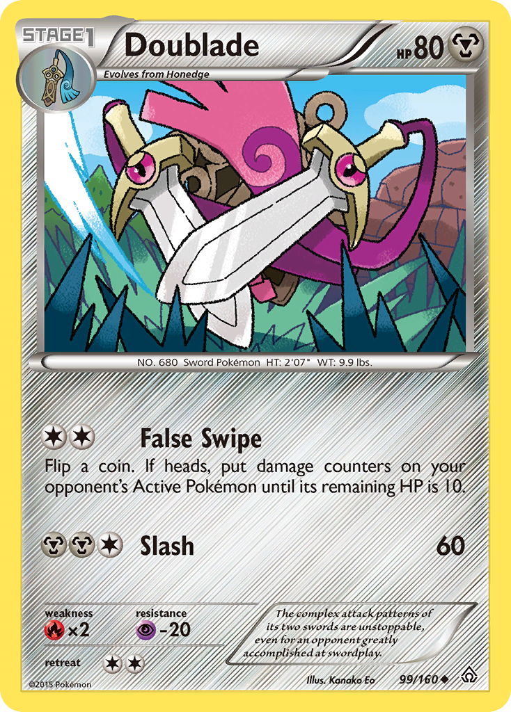 Doublade — XY - Primal Clash #99/160