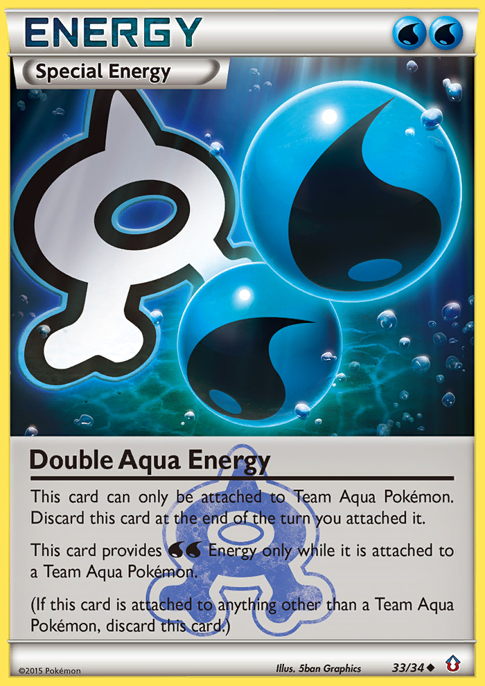 Double Aqua Energy — Double Crisis #33/34
