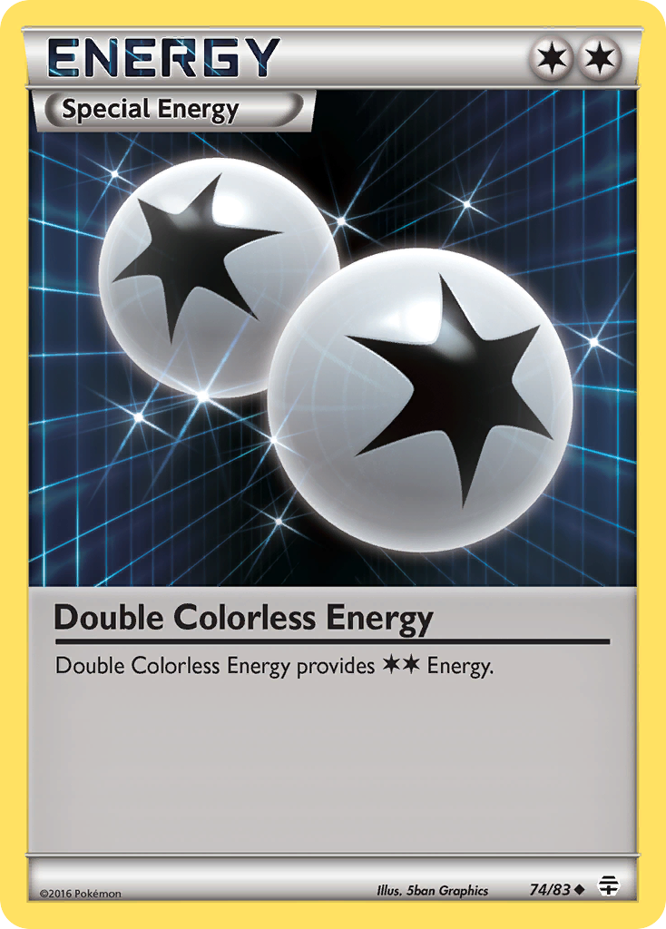 Double Colorless Energy — Generations #74/83