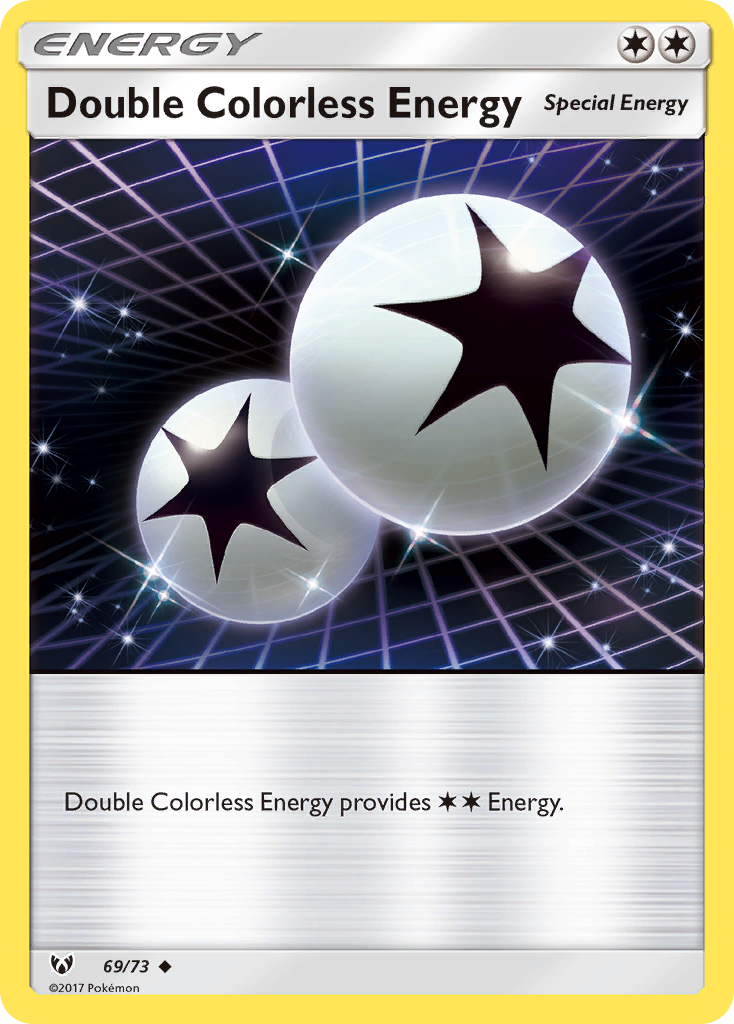 Double Colorless Energy — Shining Legends #69/73