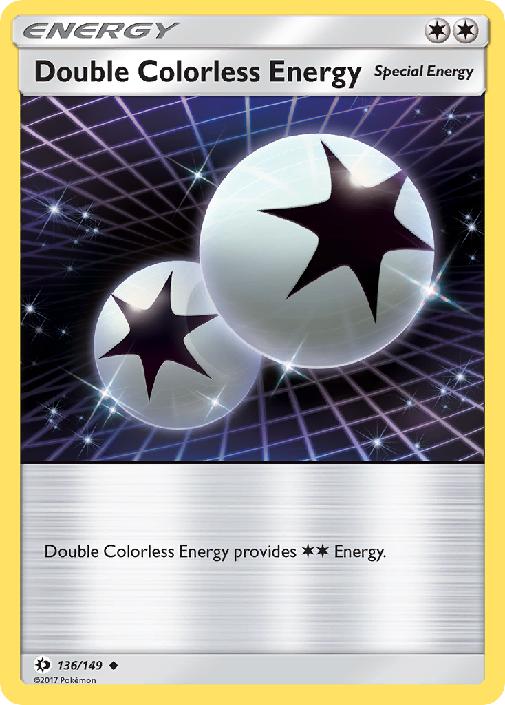 Double Colorless Energy — SM Base Set #136/149
