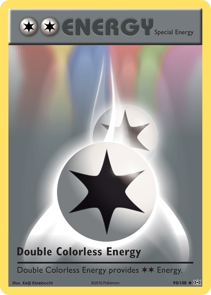 Double Colorless Energy — XY - Evolutions #90/108