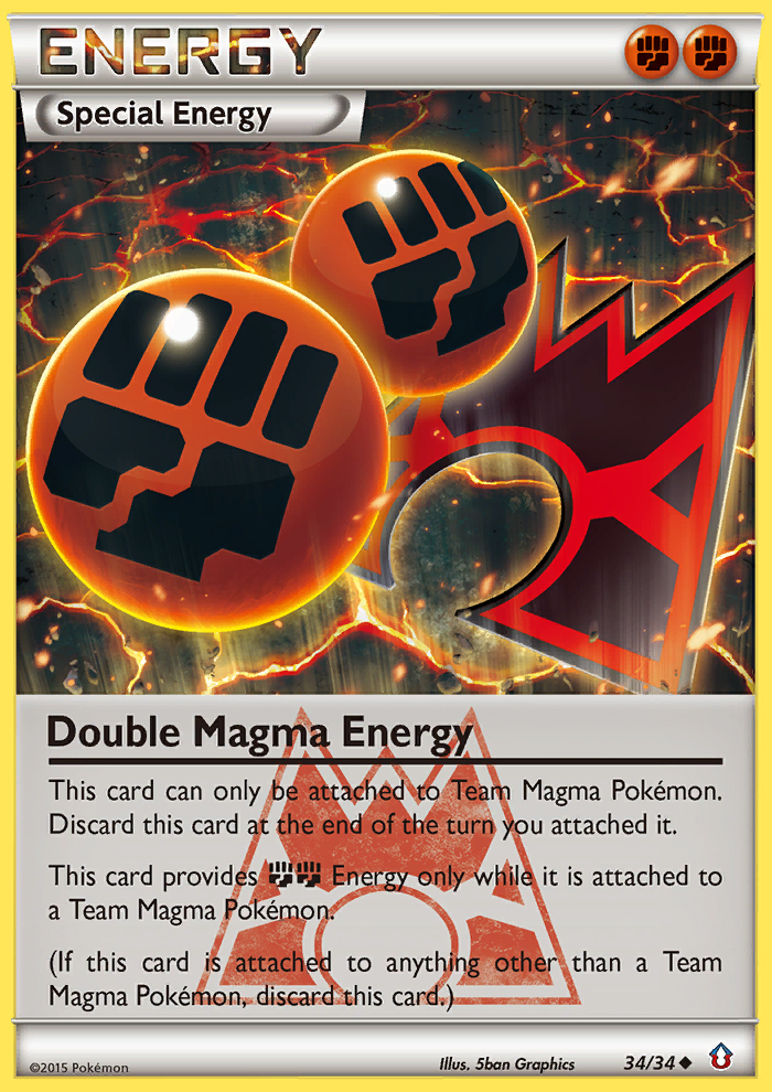 Double Magma Energy — Double Crisis #34/34