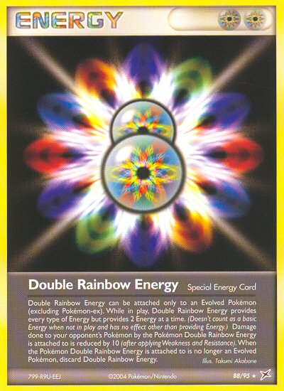 Double Rainbow Energy — Team Magma vs Team Aqua #88/95