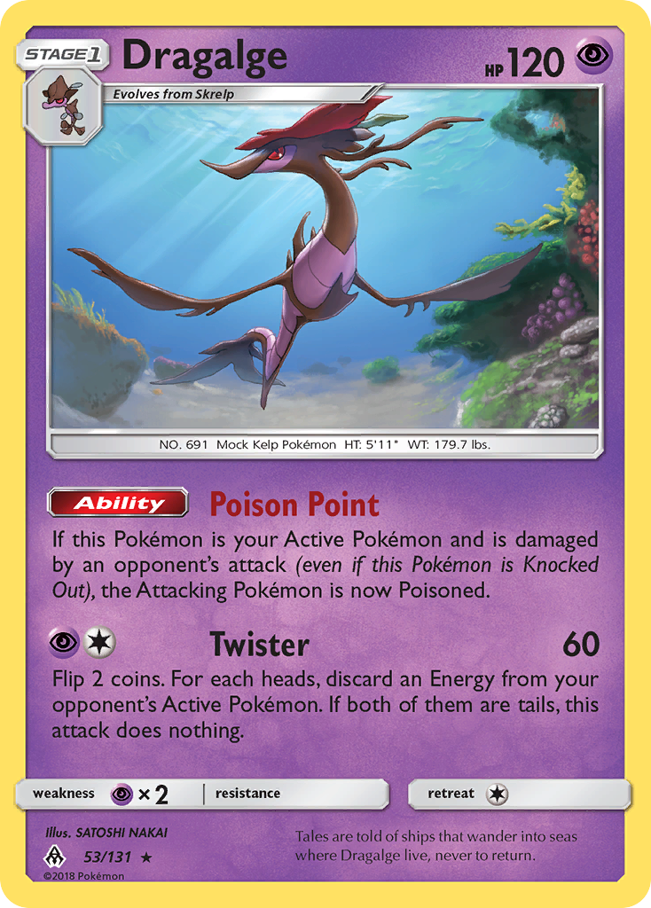 Dragalge — SM - Forbidden Light #53/131