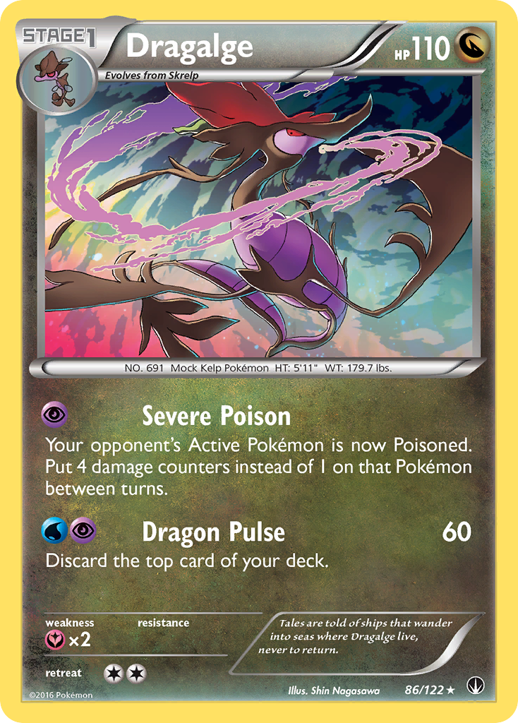 Dragalge — XY - BREAKpoint #86/122
