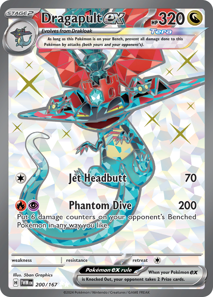 Dragapult ex — SV06: Twilight Masquerade #200/167