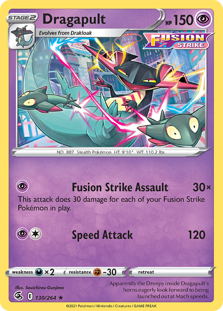 Dragapult — SWSH08: Fusion Strike #130/264
