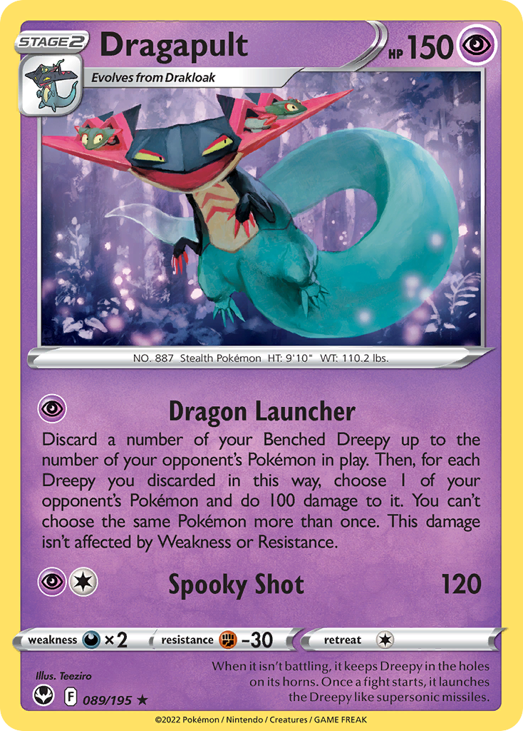 Dragapult — SWSH12: Silver Tempest #089/195
