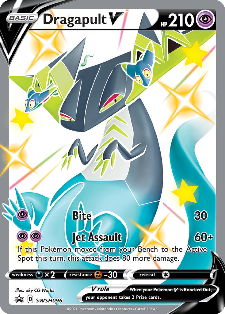 Dragapult V — SWSH: Sword & Shield Promo Cards #SWSH096