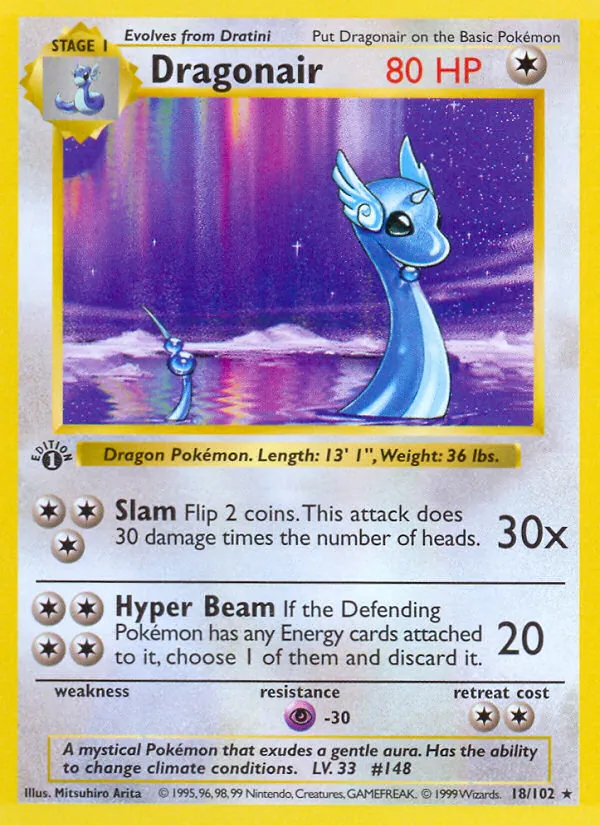 Dragonair — Base Set #018/102