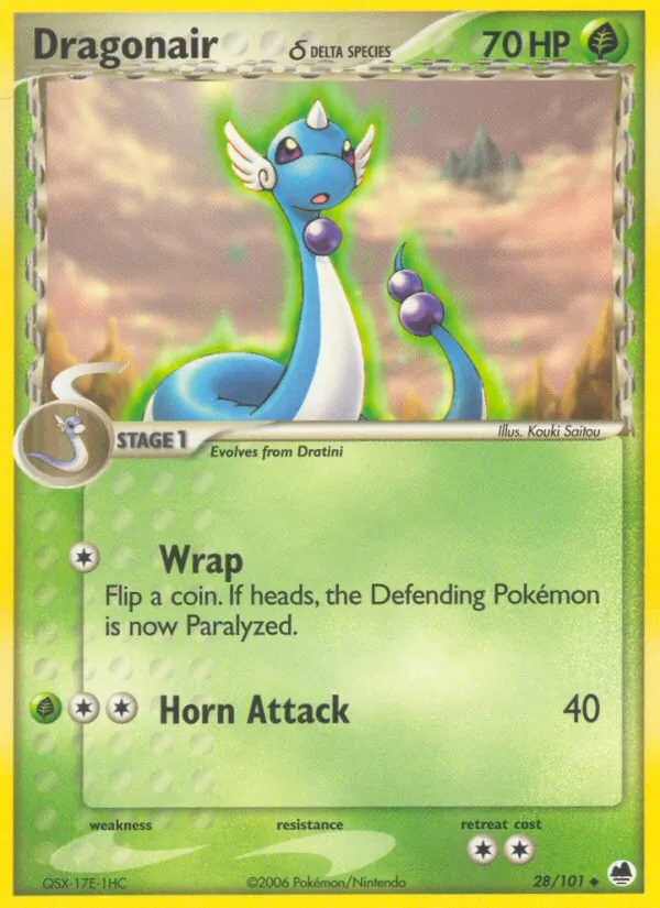 Dragonair (Delta Species) — Dragon Frontiers #28/101