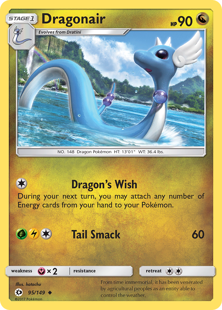 Dragonair — SM Base Set #95/149