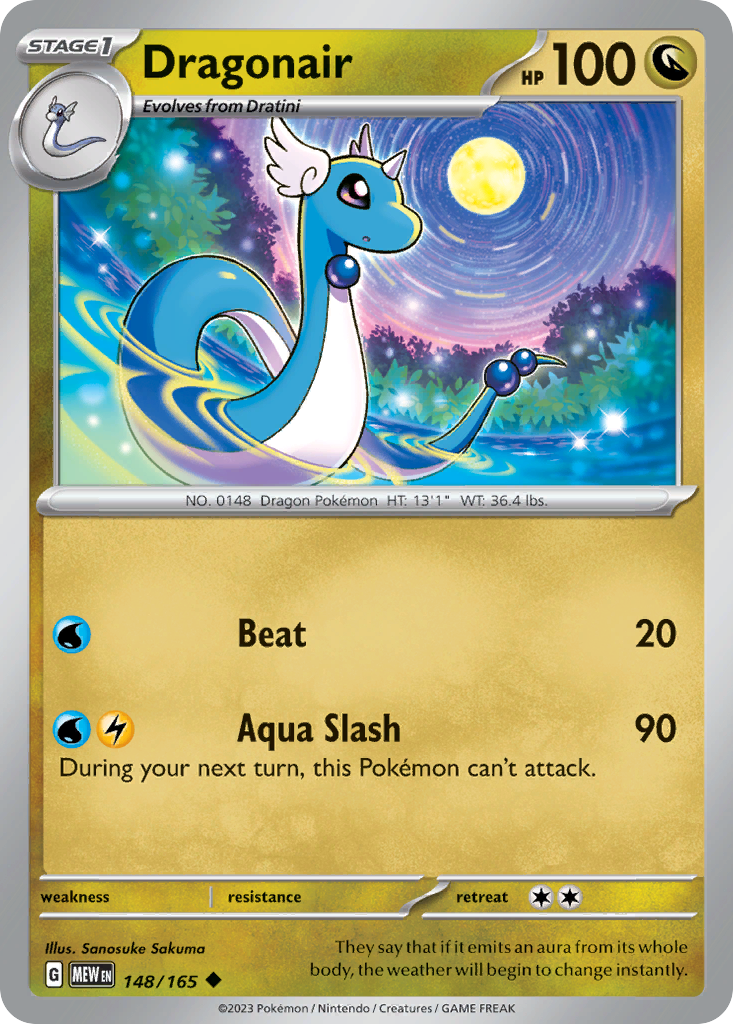 Dragonair — SV: Scarlet & Violet 151 #148/165
