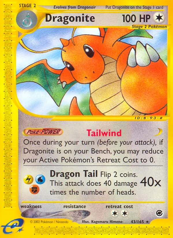 Dragonite (43) — Expedition #043/165