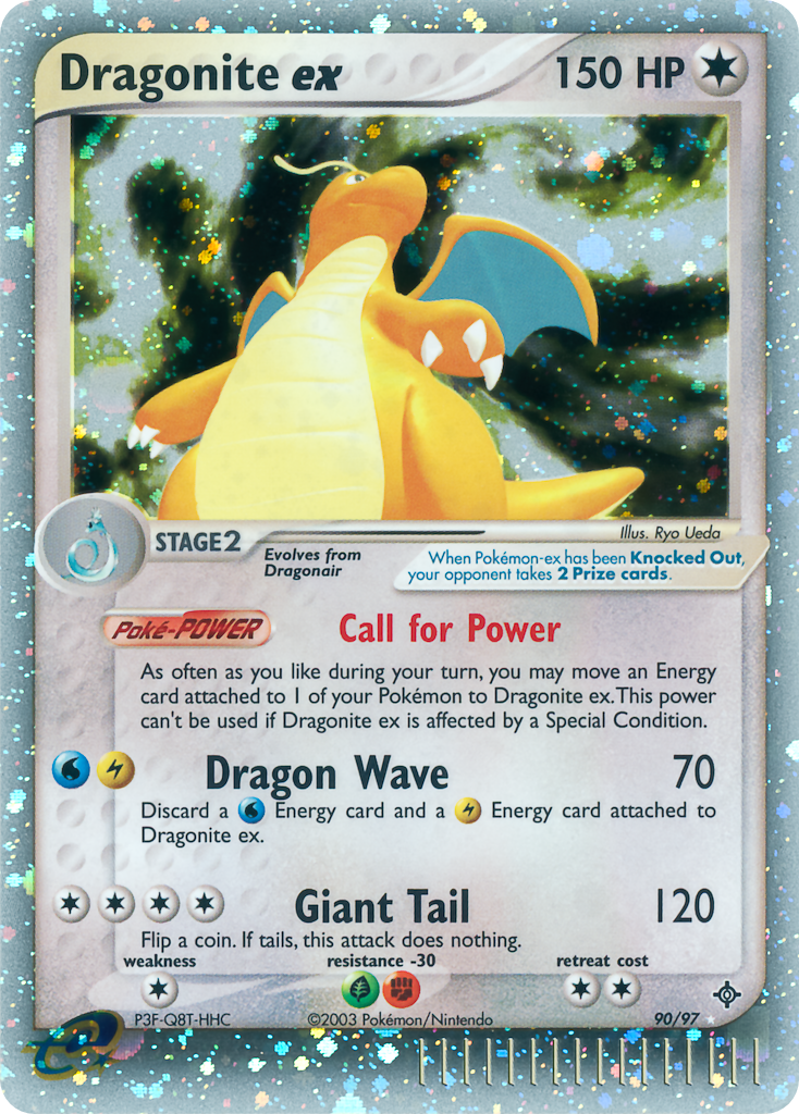 Dragonite ex — Dragon #90/97