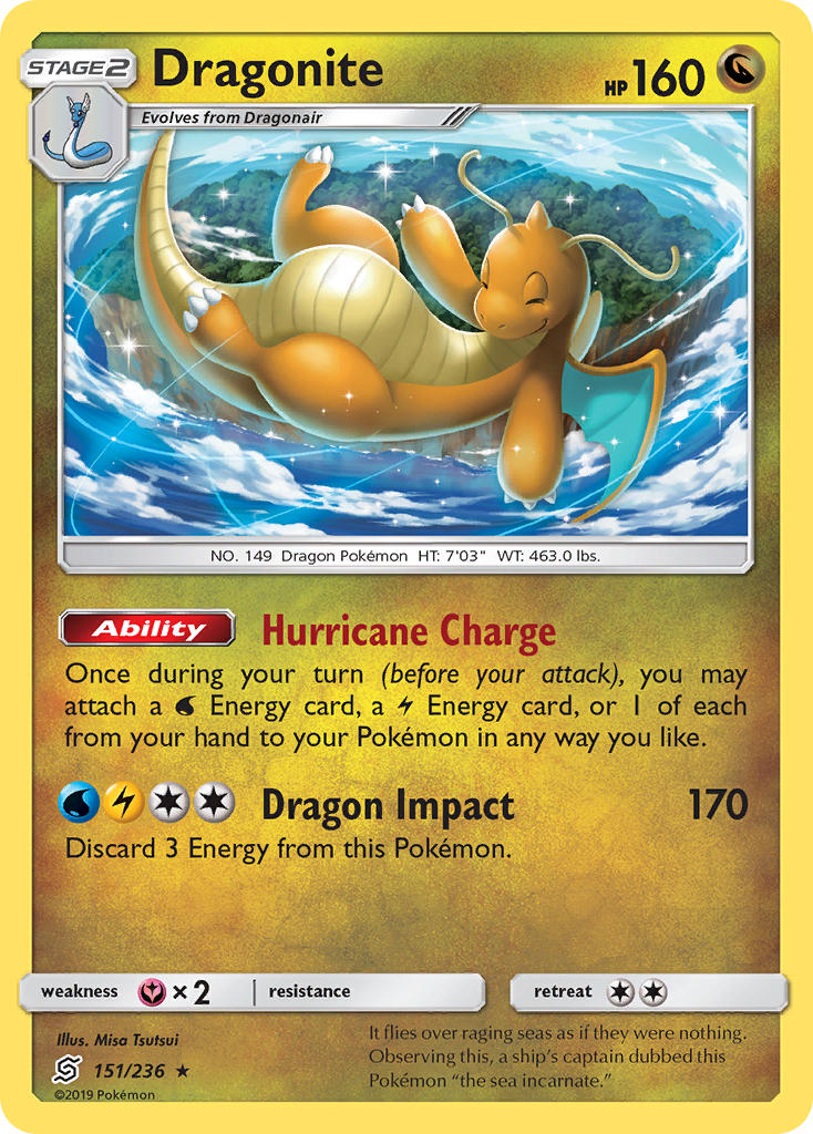 Dragonite — SM - Unified Minds #151/236