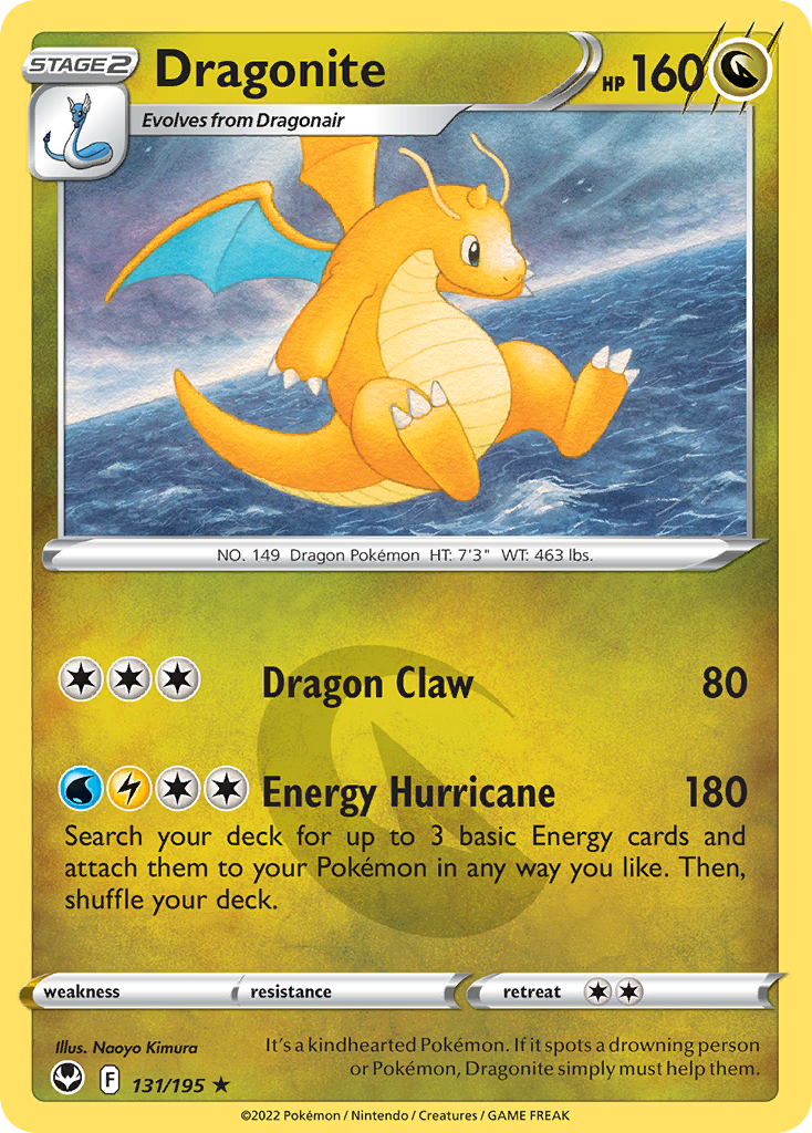 Dragonite — SWSH12: Silver Tempest #131/195