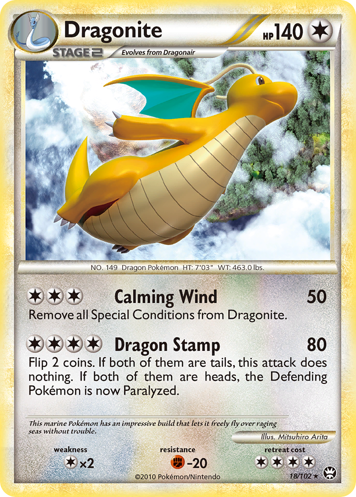 Dragonite — Triumphant #18/102