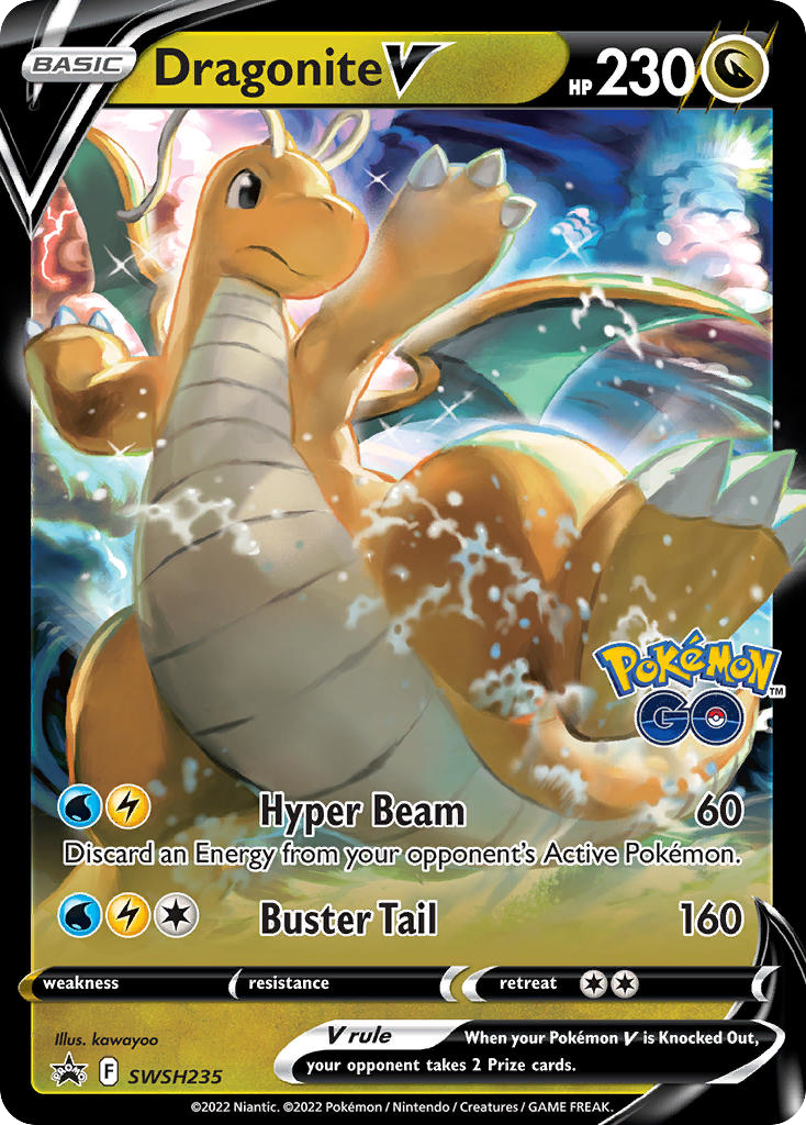 Dragonite V — SWSH: Sword & Shield Promo Cards #SWSH235
