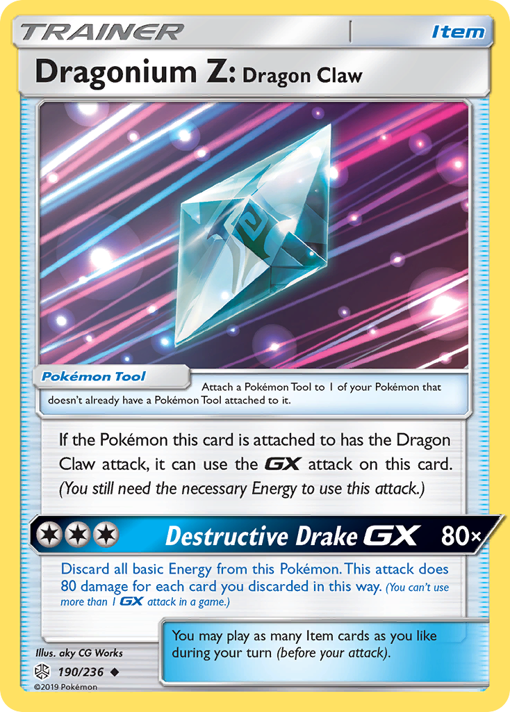 Dragonium Z: Dragon Claw — SM - Cosmic Eclipse #190/236