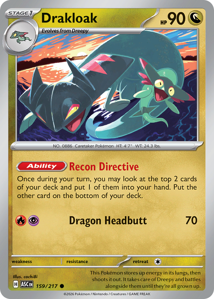 Drakloak — ME: Ascended Heroes #159/217