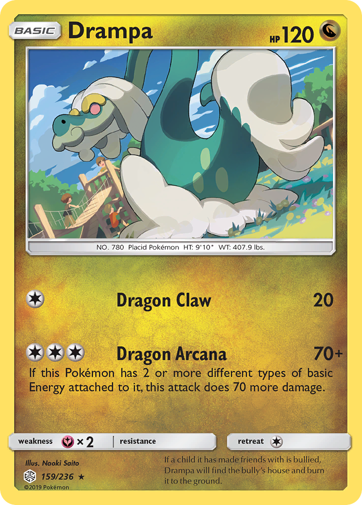 Drampa — SM - Cosmic Eclipse #159/236