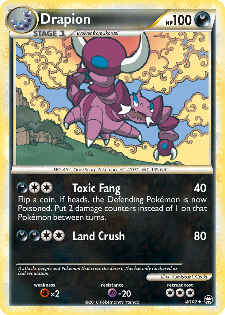 Drapion — Triumphant #4/102