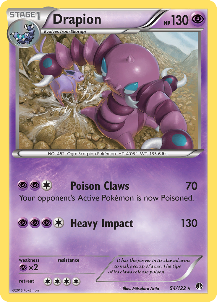 Drapion — XY - BREAKpoint #54/122