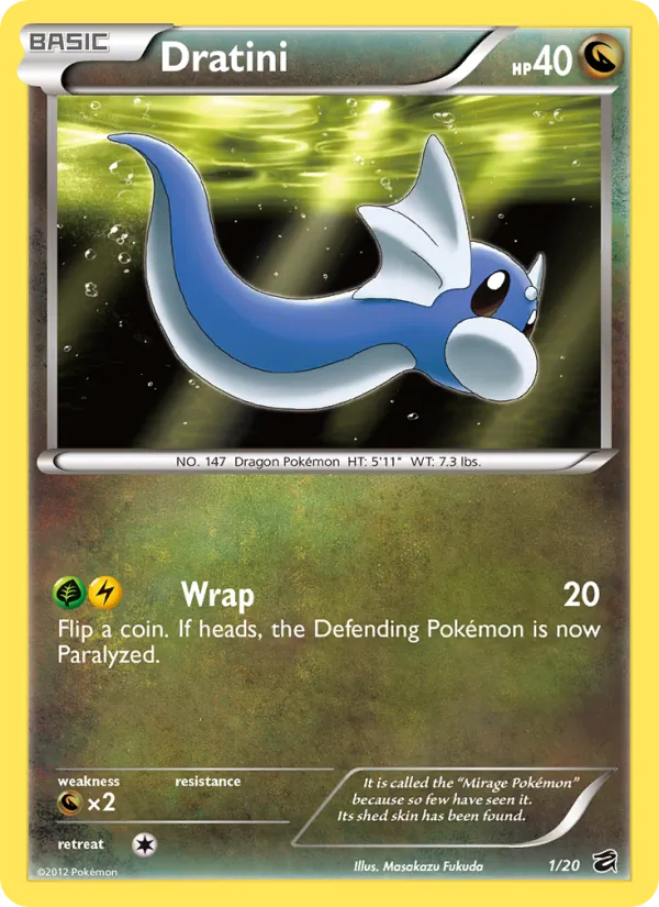 Dratini (1) — Dragon Vault #1/20