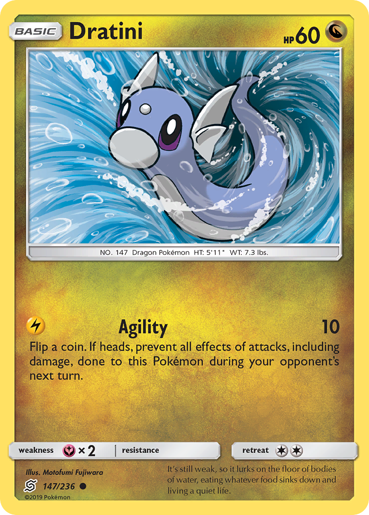 Dratini (147) — SM - Unified Minds #147/236