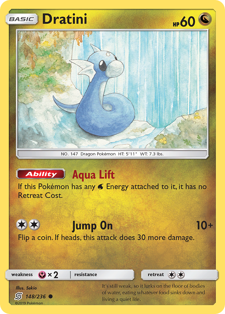 Dratini (148) — SM - Unified Minds #148/236