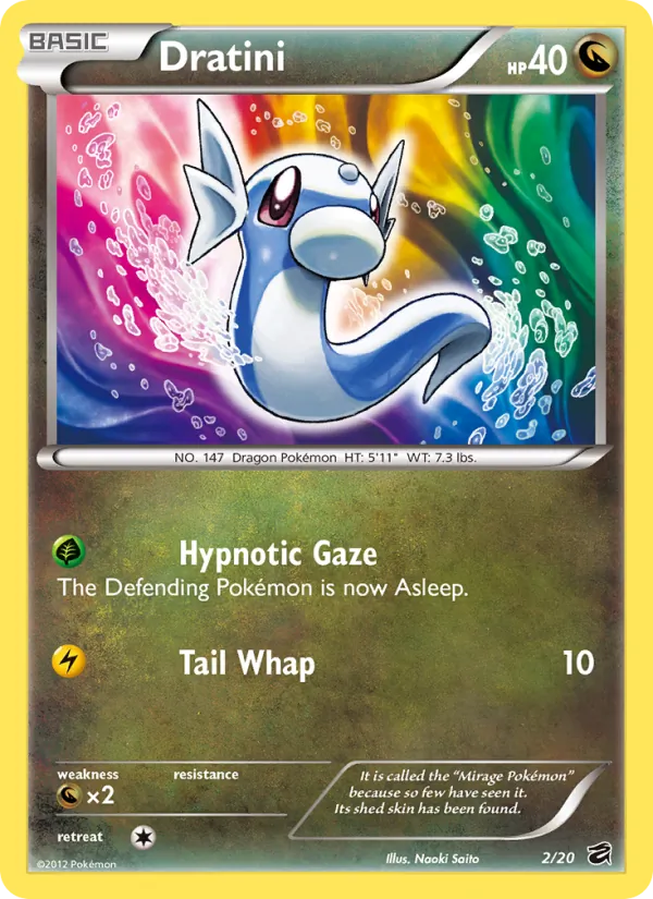Dratini (2) — Dragon Vault #2/20