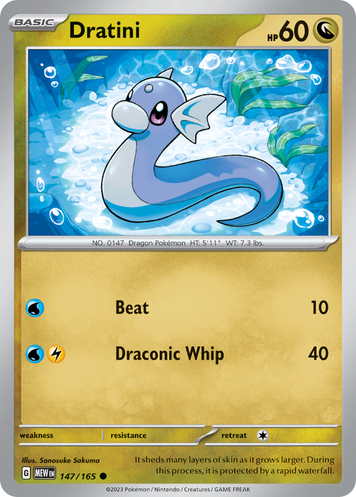 Dratini — SV: Scarlet & Violet 151 #147/165