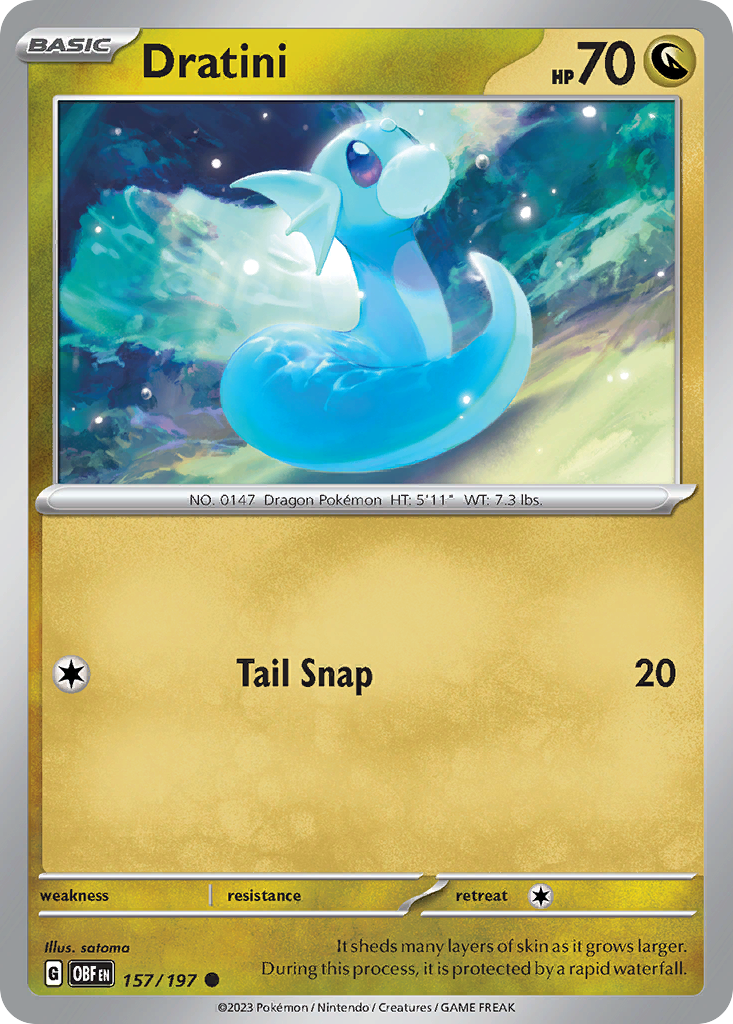 Dratini — SV03: Obsidian Flames #157/197