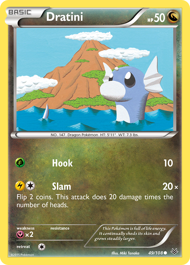 Dratini — XY - Roaring Skies #49/108