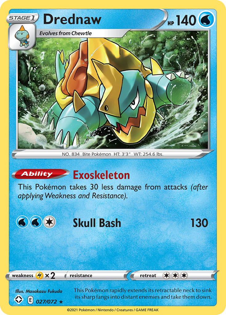 Drednaw — Shining Fates #027/072
