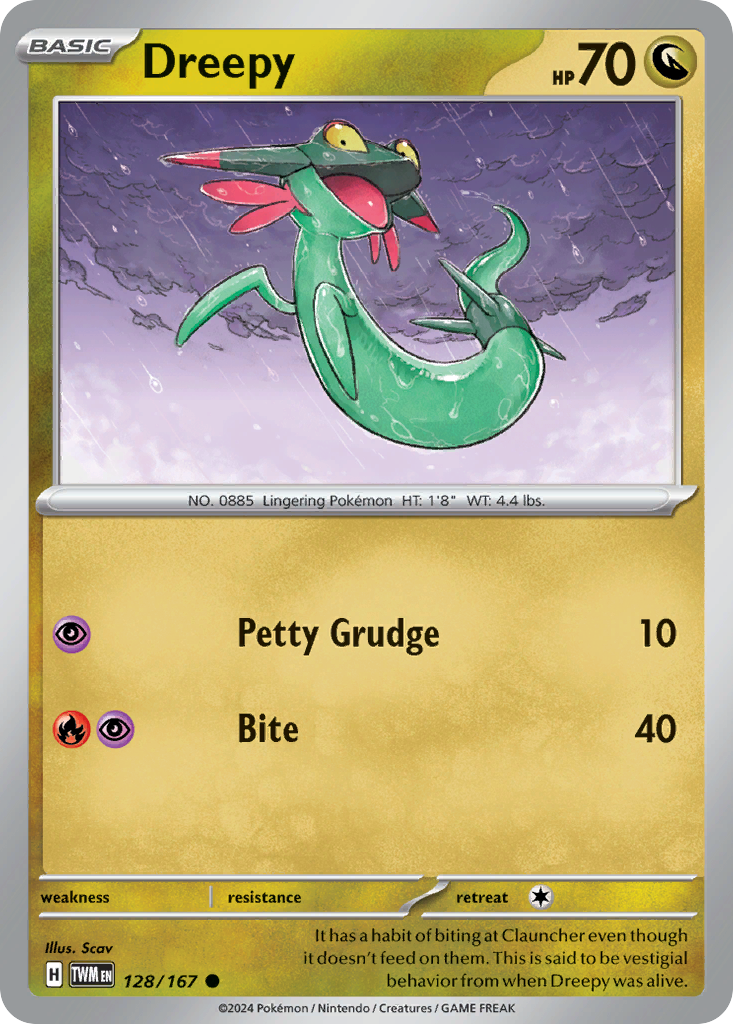 Dreepy — SV06: Twilight Masquerade #128/167