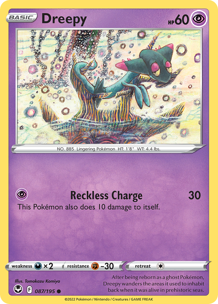 Dreepy — SWSH12: Silver Tempest #087/195