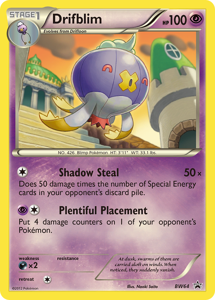 Drifblim — Black and White Promos #BW64