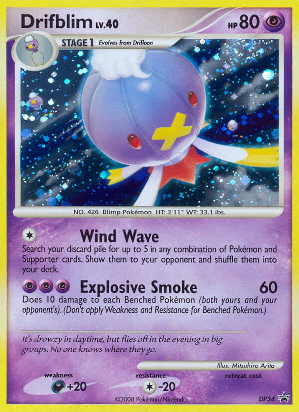Drifblim — Diamond and Pearl Promos #DP34